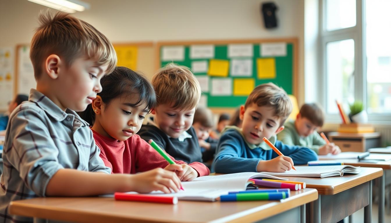 Students and educational resources in a modern learning environment